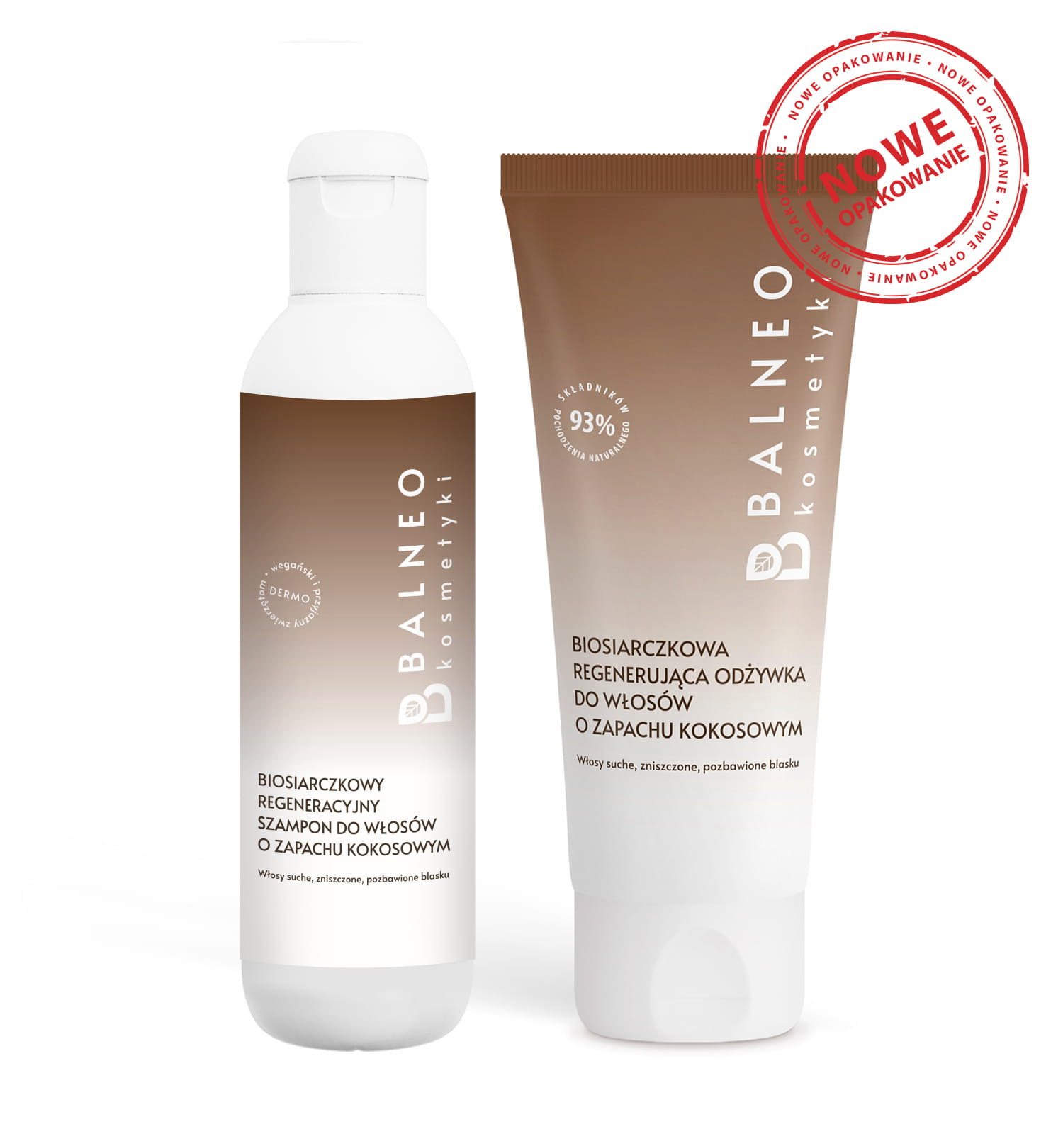 Regenerujący duet do włosów